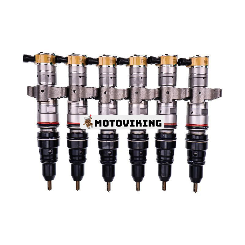 6 st Bränsleinsprutare 295-1411 387-9427 för Caterpillar CAT Engine C7 C9 Grävmaskin 324D 325D 325DFM 326DL 328DLCR 329D