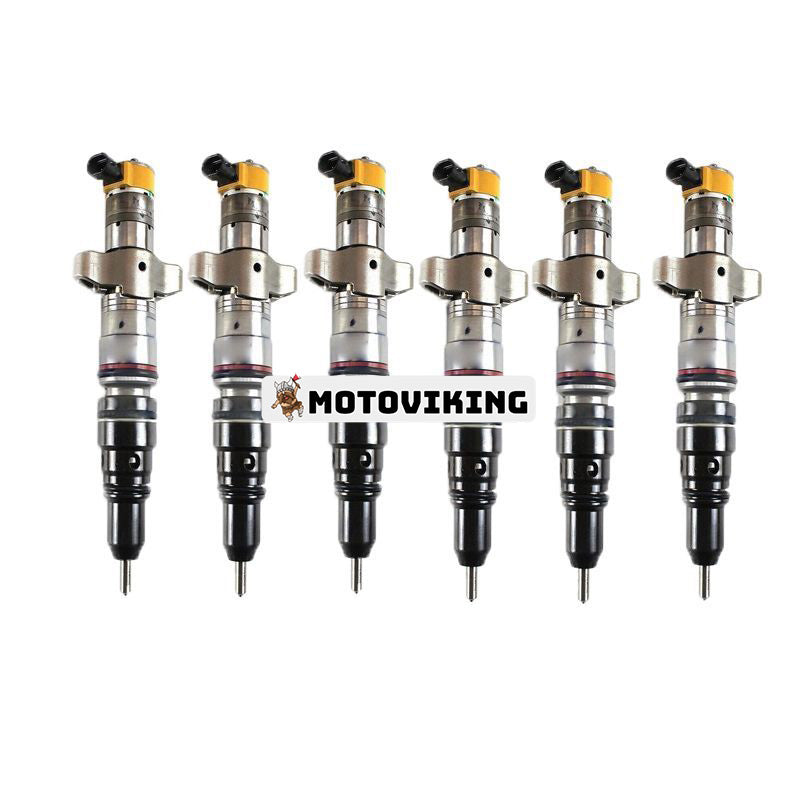 6 st bränsleinsprutare 328-2586 för Caterpillar CAT Engine C7 Wheel Skidder 545C