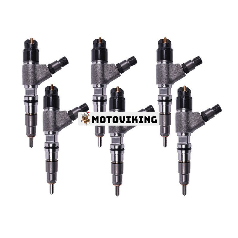 6 st Bränsleinsprutare 371-3974 för Caterpillar CAT Engine C7.1 Grävmaskin 320 320D 320D2 323 326 329D 330