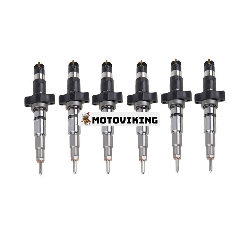 6 st Bosch bränsleinsprutare 0445120278 400903-00045 för Doosan Daewoo grävmaskin