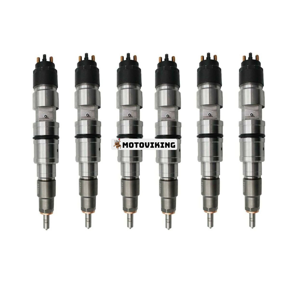 6 st bränsleinsprutare 21006085 20806011 för Volvo Engine D7E D7F Lastbil FE FL DE