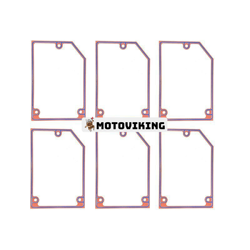 6 st vipparmsskyddspackning 4920076 för Cummins Engine K19 KTA19 QSK19