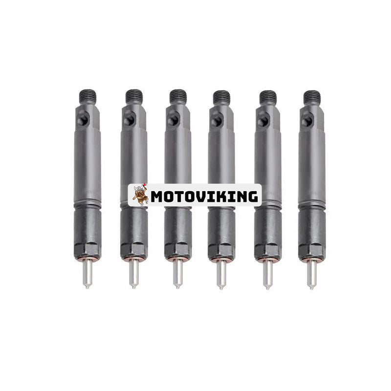 6 st bränsleinsprutare 0432191825 471611 för Volvo Engine TD71F TD71FQ TD73E Truck FL7