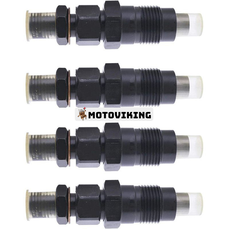 4st bränsleinsprutare 23600-54120 093500-4430 för Toyota Engine 2,4L 2LTE terrängfordon Hilux Surf