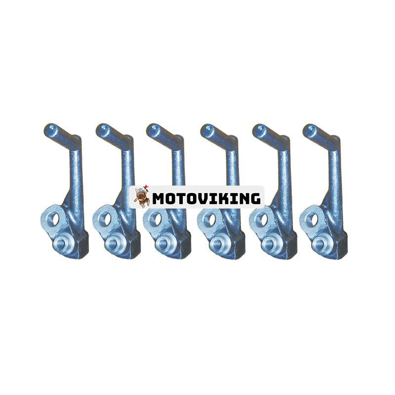 6 st kolvkylmunstycke 6211-21-1800 för Komatsu motor 6D140-1 6D140-2 Lastare WA500-1L WA800-2L WA900-1L