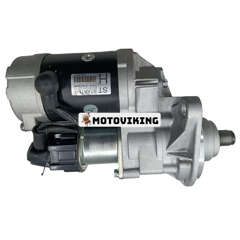 24V 11T Startmotor 0-24000-3051 1-81100-310-0 för Isuzu Engine 6HE1 6HK1