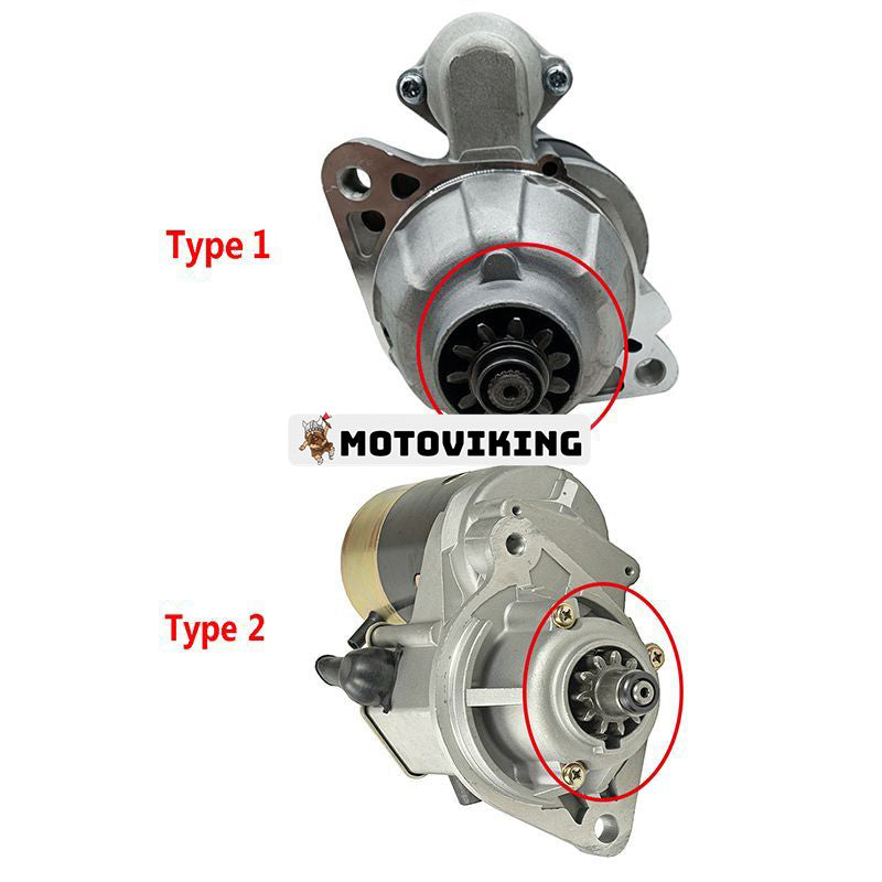 24V 11T Startmotor M3T56071 M3T56072 M3T56084 för Mitsubishi Engine 6D14 6D15