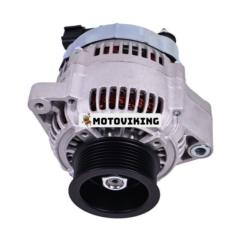 24V 60A Generator 600-861-6420 för Komatsu Engine SAA4D102E-2 SAA6D107E-1 Grävmaskin PC240LC-8 PC220LC-8 PC200-8
