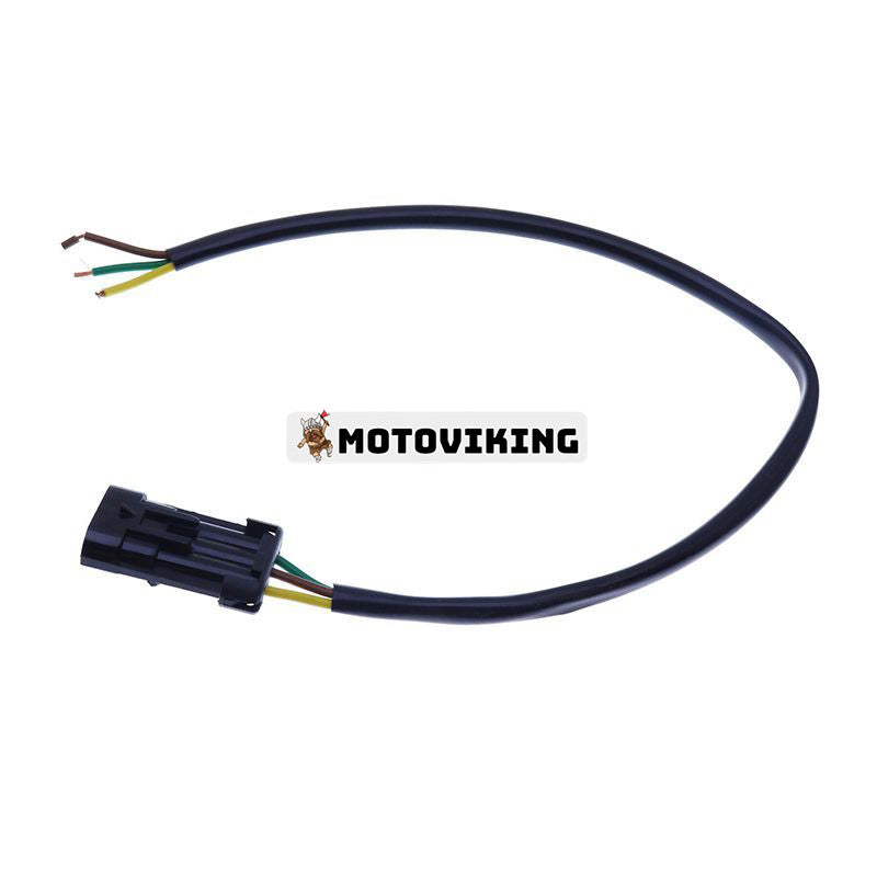 3-stiftskontakt Torkarmotorplugg 6730321 för Bobcat T140 T180 T190 T200 S100 S130 S150 S160 S175 S185 S205 S220 S250 S300 S330