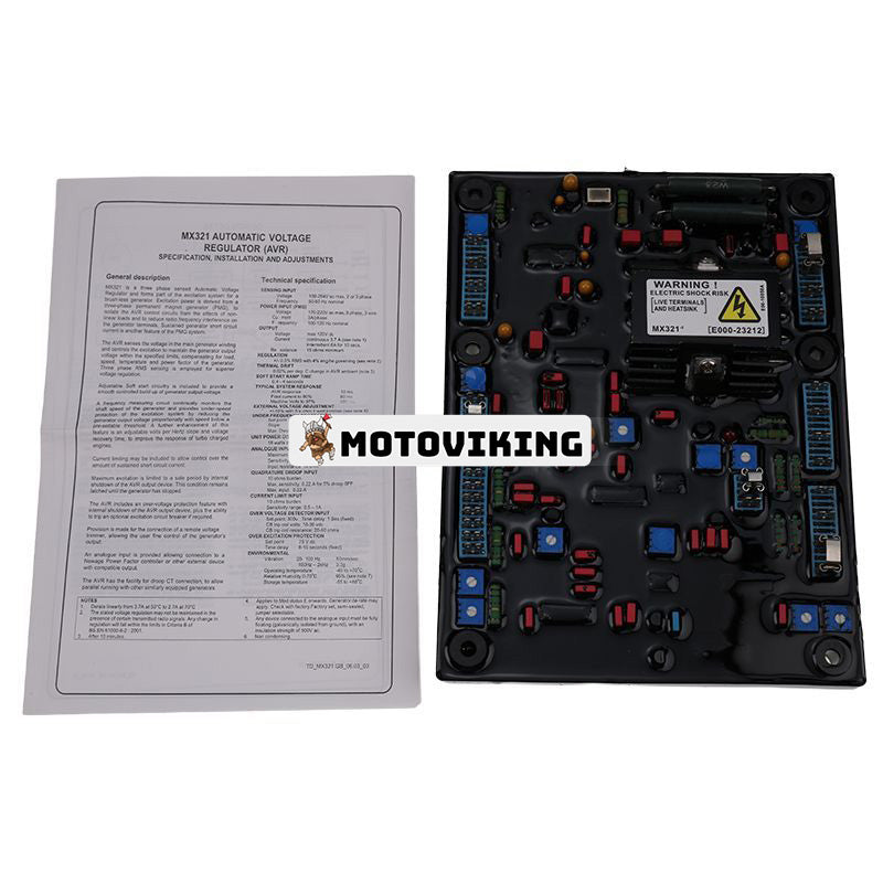 Automatisk spänningsregulator AVR MX321-2 för Stamford Generator Genset delar