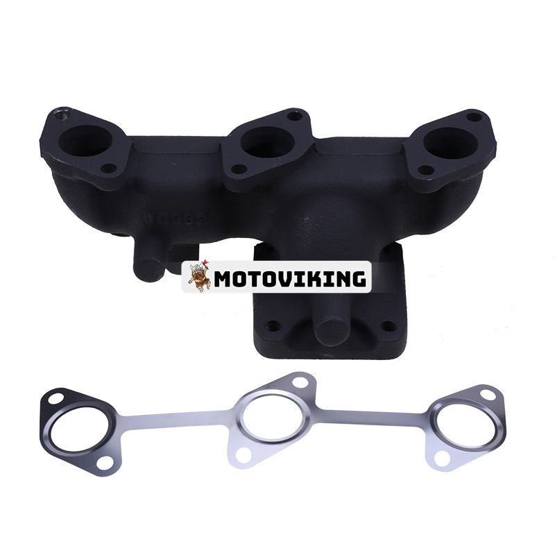 Avgasgrenrör EG511-12310 med packning 1G962-12350 för Kubota Engine D902 WG972 D722 D782 WG750 WG600