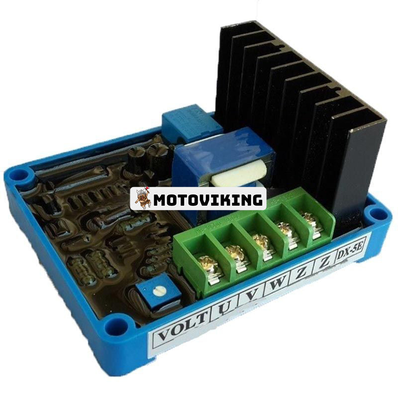 Borste Automatisk spänningsregulator AVR DX-5E för Generator Genset
