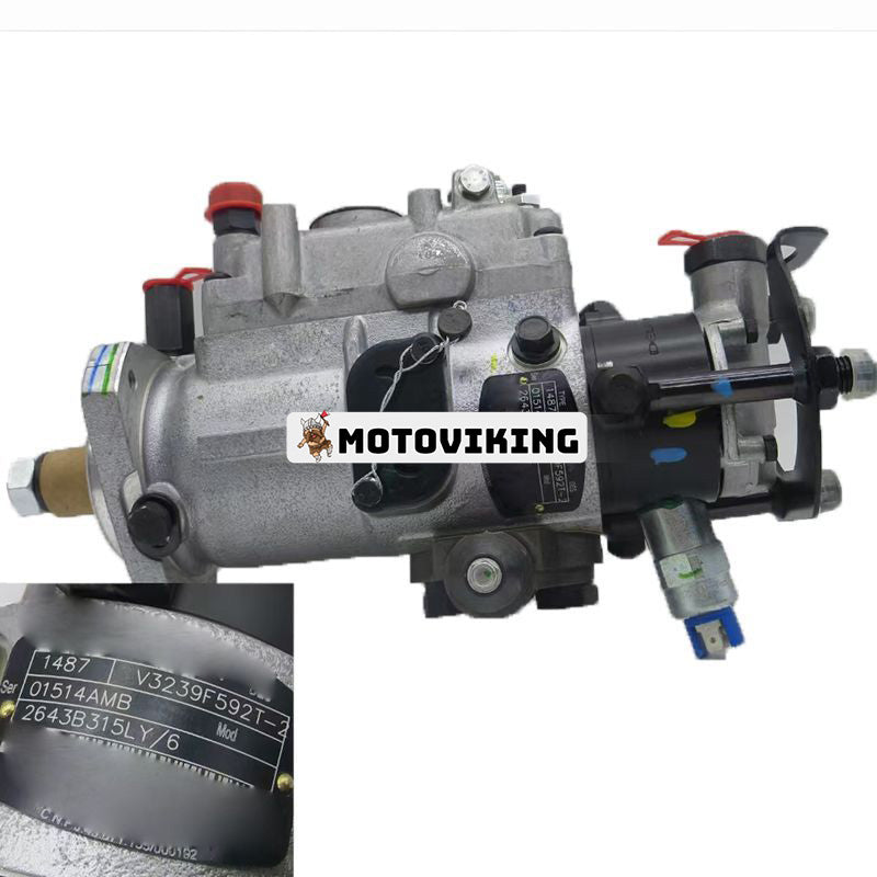 Bränsleinsprutningspump 2643B315 V3239F592T för Perkins Engine DK Series