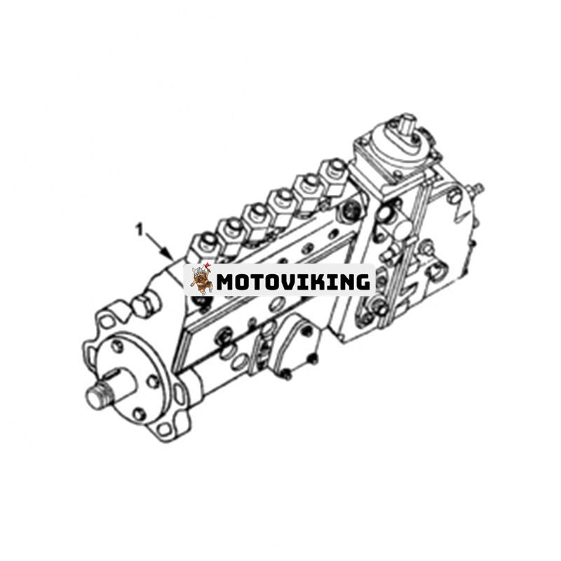 Bränsleinsprutningspump 3927763 för Cummins 6B5.9 B5.9 Komatsu S6D102E-1 motor