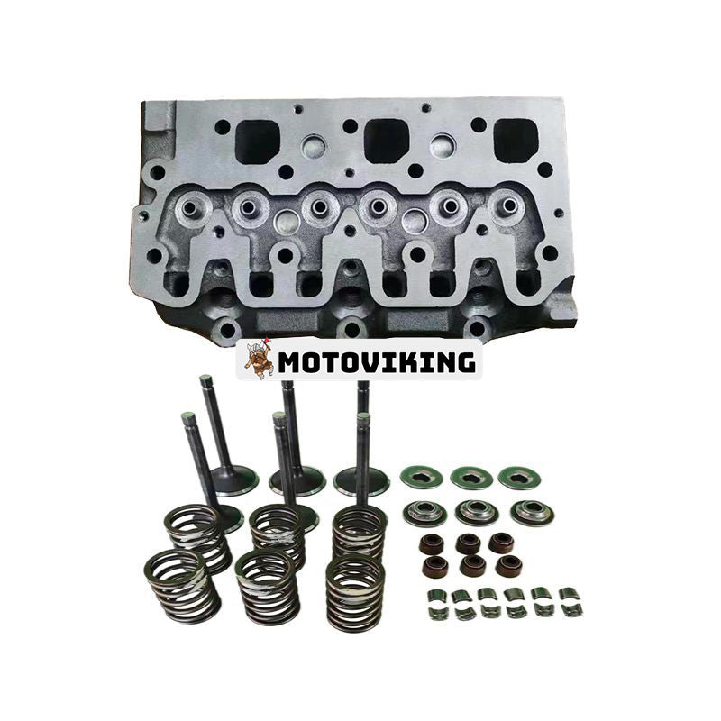 Cylinderhuvud för Isuzu Engine 3YE1 Hitachi Grävmaskin EX20U-3 ZX25