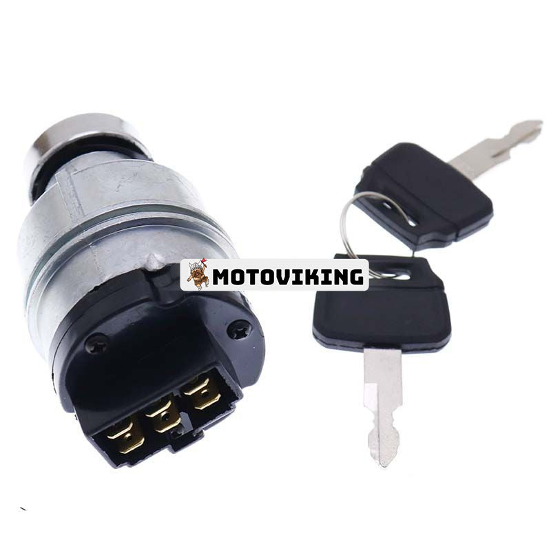 Elektrisk spraytändningsbrytare med 2 nycklar YN50S00026F1 för New Holland E175B E215B E80BMSR EH215
