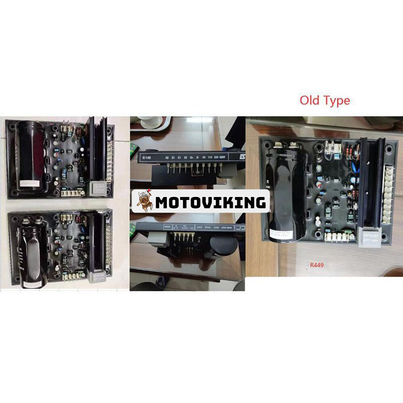 Leroy Somer Automatisk spänningsregulator AVR R449 för Generator Genset