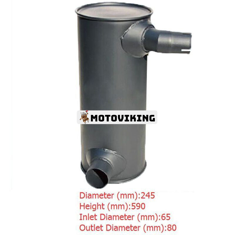 Ljuddämpare för Sany Grävmaskin SY135