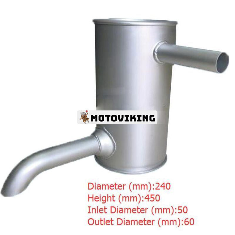 Ljuddämpare för Sany Grävmaskin SY60C