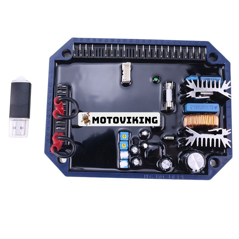 Mecc Alte Automatisk spänningsregulator AVR DER1 för Generator Genset