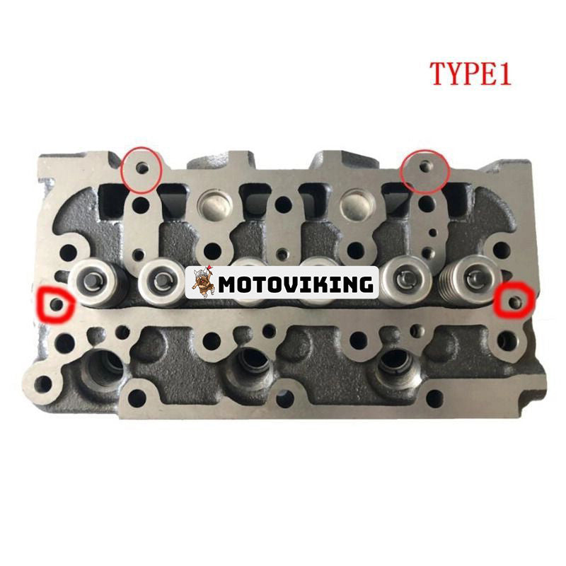 Motor CT-3.44-TV komplett cylinderhuvud med packningssats 25-15225-00 för Carrier Supra 750 850