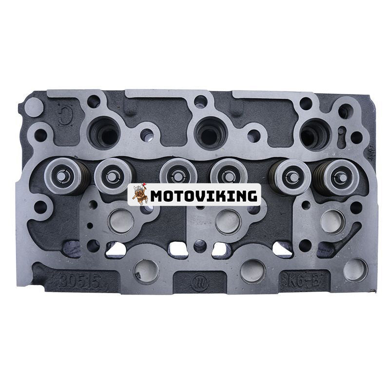 Motor D1302 komplett cylinderhuvud med ventiler för Kubota traktor L275 L1802 L2002 L2402 Grävmaskin KH-60 KH-60H Bärare RC-20FD