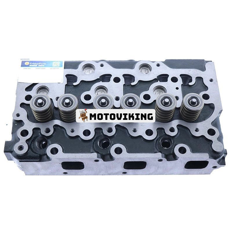 Motor D1462 komplett cylinderhuvud med ventiler för Kubota L1-225 L1-225DT L2250DT L2250F L2550DT L2550DT-GST L2550F L2550-TOW L2650DT L2650DT-GST L2650DT L2650DT-WET L2650DT-WET