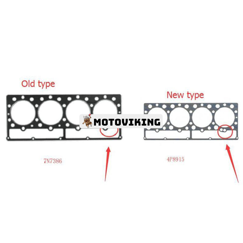 Översynspackningssats för Caterpillar CAT-motor 3304 3304B
