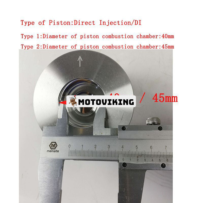 Reparationssats för Kubota-motor V2607 V2607T V2607-DI Bobcat-lastare S550 S570 S590 S185 T590