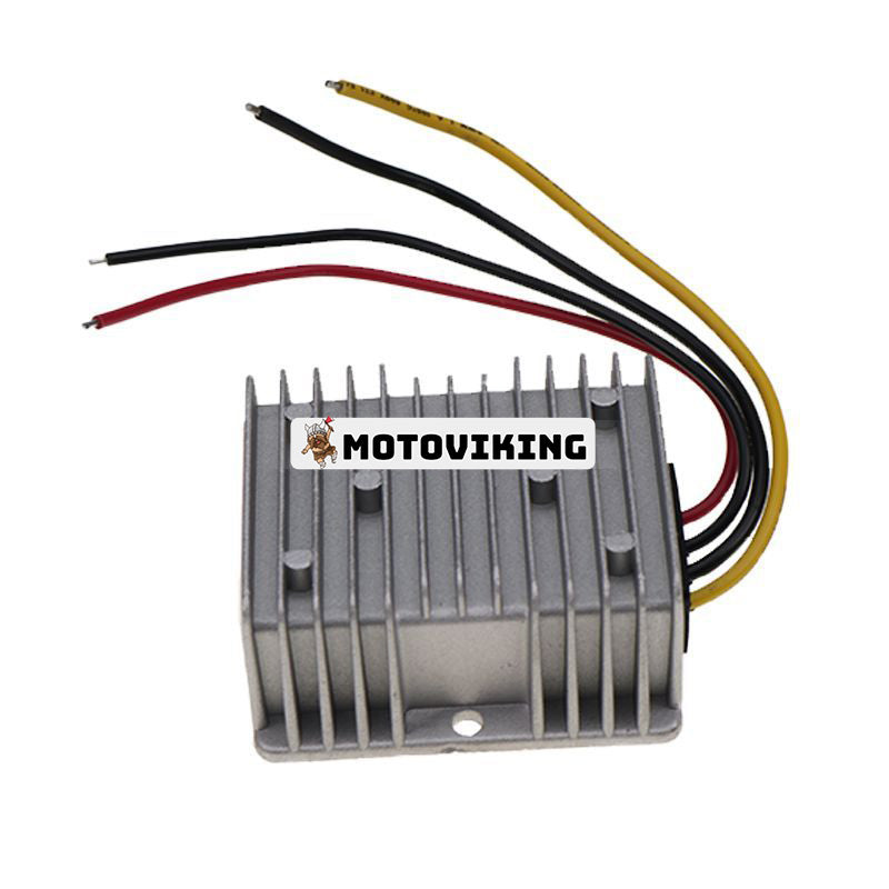 Spänningsreducerare Omvandlare Regulator 48 Volt till 12V 10A Vattentät för golfvagn