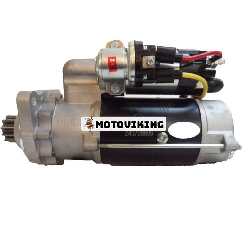 Startmotor 243708609 för Volvo B10 B10M B58 B58T B59T A25D A30 A30C A30D A35 A35C A40 A40C 11T