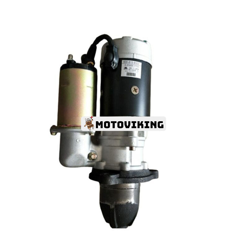 Startmotor 600-863-8111 för Komatsu SAA6D114E motor PC300-7 PC360-7 WA380-5 24V 12T