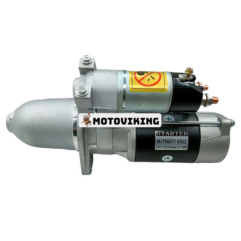 Startmotor ME057350 M3T95071 för Mitsubishi Engine 6D22