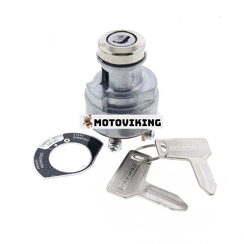 Stater Switch YM933110-00200 med 301 nycklar för Komatsu PC40FR-1 PC50FR-1 grävmaskin