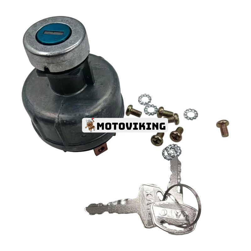 Tändningslås YN50S00002F1 för Kobelco SK120-6 SK200-2 SK200-3 SK200-5 SK330-6 Grävmaskin med 6 terminaltrådar