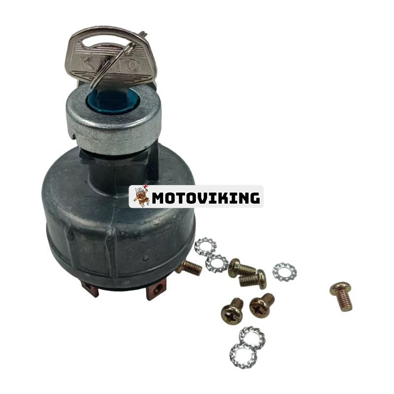 Tändningslås YN50S00002F1 för Kobelco SK120-6 SK200-2 SK200-3 SK200-5 SK330-6 Grävmaskin med 6 terminaltrådar