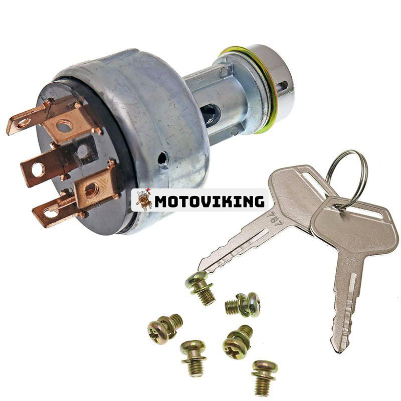 Tändningsstartbrytare 08086-10000 Med nycklar till Komatsu Bulldozer D150A-1 D155A-5 D20A-5 D20P-5 D20P-6