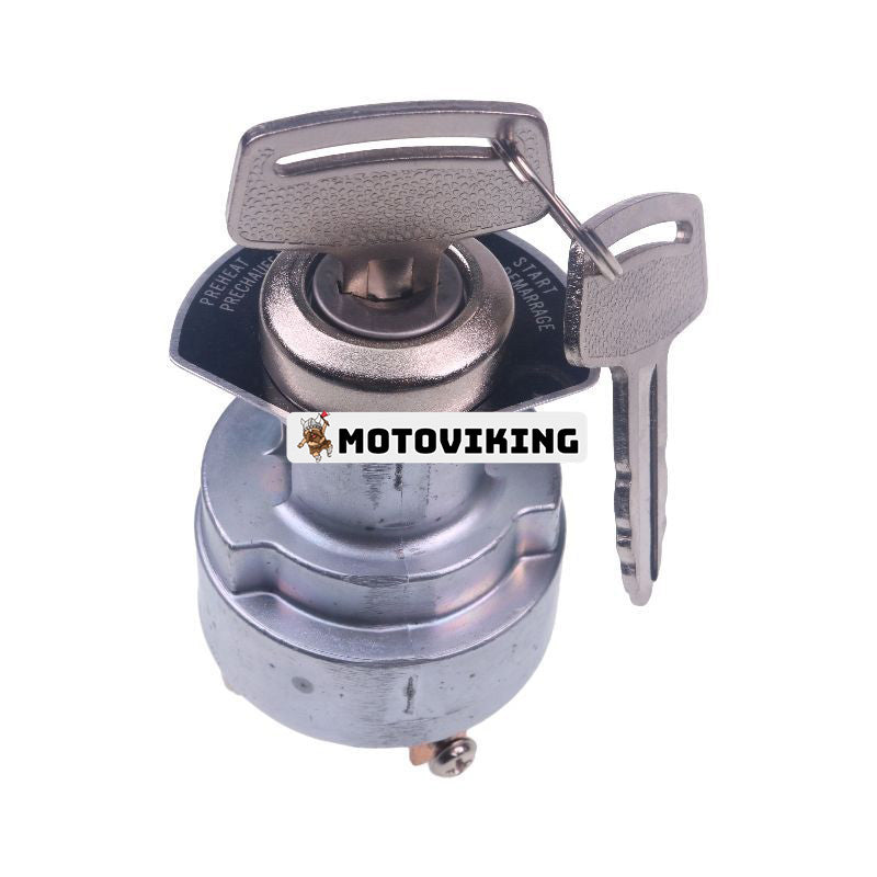Tändningsstartbrytare med 2 nycklar 1E013-63590 183827 för Kubota Engine D722 D902 D905 D1005 D1105 D1305 V1505 V2003 V2203 V2403
