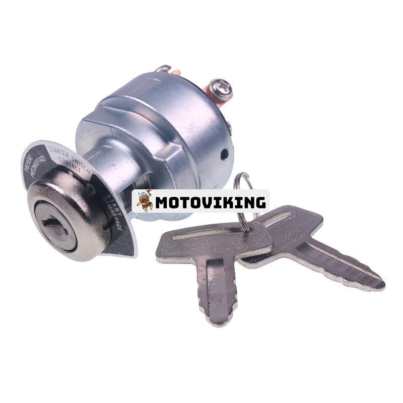 Tändningsstartbrytare med 2 nycklar 66706-55120 66704-55120 för Kubota Engine D722 D905 D1005 D1105 D1302 D1703 V1305 V1505 V1903 V2203 V2403