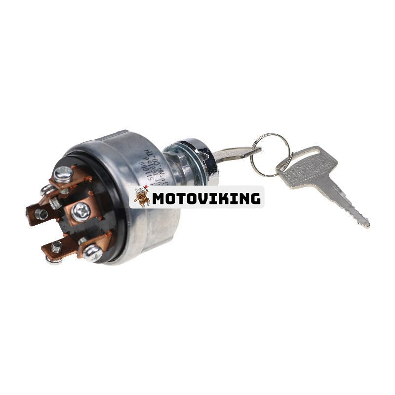 Tändningsstartbrytare med 2 nycklar för Kubota Engine D1005 D1105 D1703 D905 D722 V2203 V1505 Traktor B5100 B6100 B7100