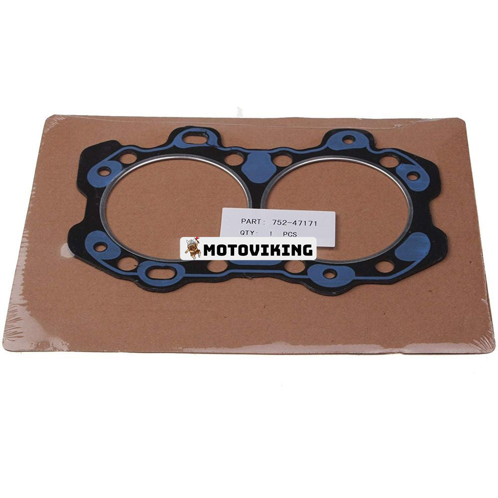 Topplockspackning 752-47171 752-40751 186-6109 för Lister Petter LPW LPW2 LPWS2 Onan DN2M-motor