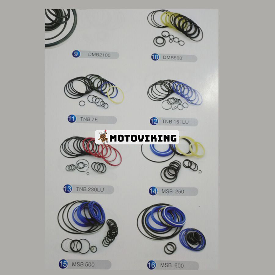 För DMB500 Hammer Breaker Cylinder Seal Kit