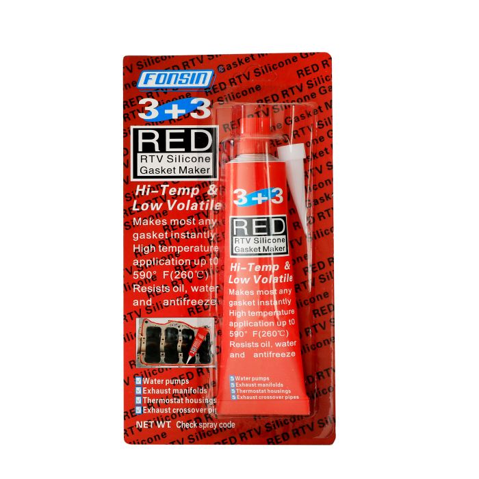 Packningsmakare Hi Temp Red Rtv Silikon 100G