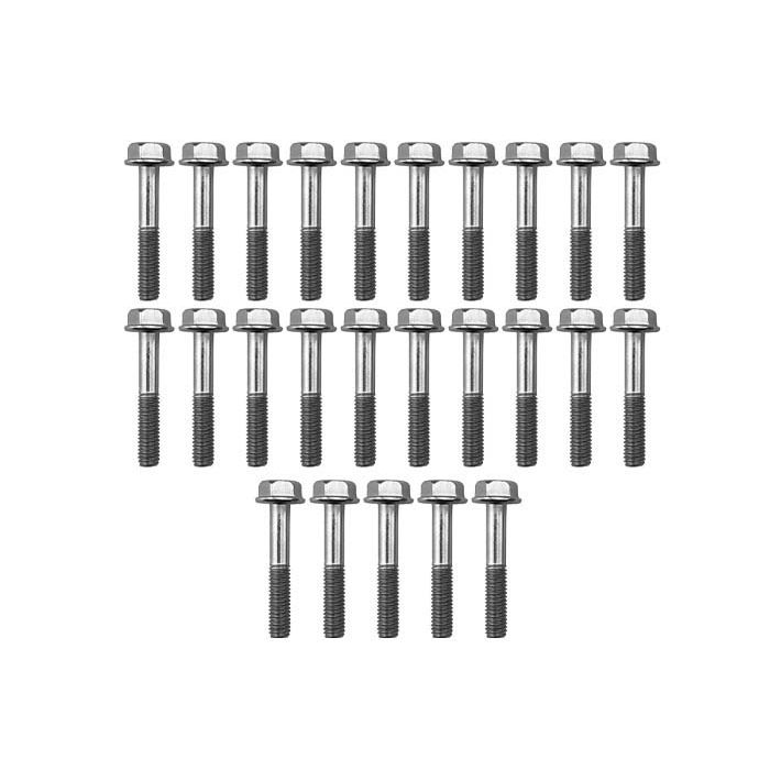 M6 X 35 Mm Flänsbolt Pack Om 25 10 Mm Hex