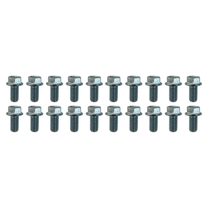 M8 X 15 Mm Flänsbolt Paket Med 20 12 Mm Hex