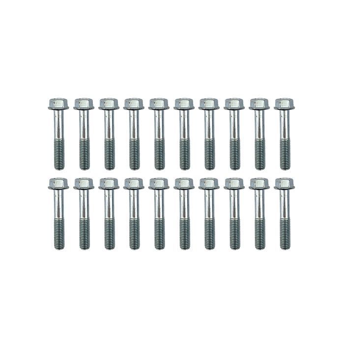 M8 X 45 Mm Flänsbolt 20 Pack 12 Mm Hex