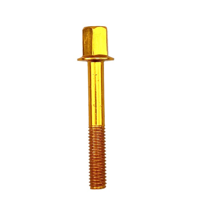 M6X40Mm Bult Alum.Guld