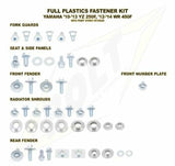 Plastbolt Kit Yzf250 10-13 Bolt Hårdvara Yam-1010020