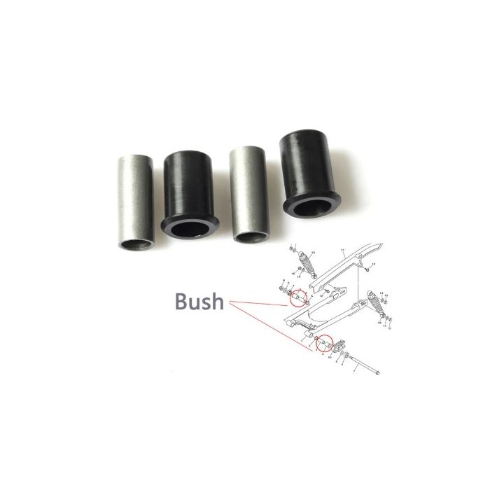 Gungarms Bush Kit Yamaha Ybr125 Lagerbushing & Spacer 5Vl-F2123-00-00