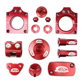 12 St Bling Kit Crf 250 Fir Cpk-110 Cnc Legering Axelblock Kappar Däckmutter